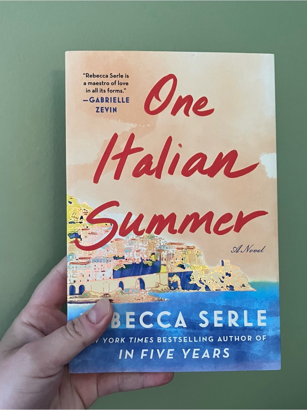 📚 4/25$ 📚 One Italian Summer by Rebecca Serle | Booktok Romance Book